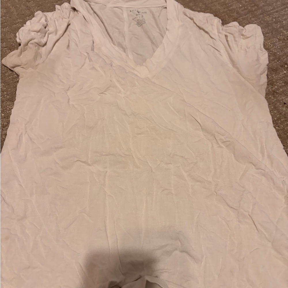 American Eagle Outfitters White Blouse